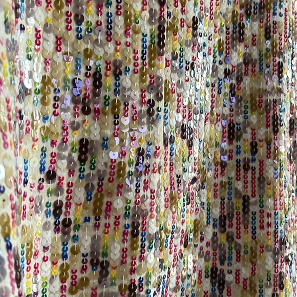 Trina Turk Spring mini sequin party dress.  Fun! Subtle and Spring ready dress❤️ - Picture 6 of 7